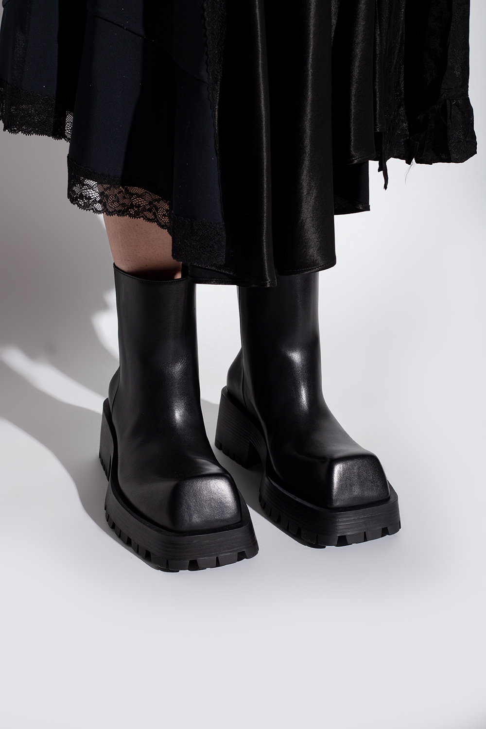IetpShops GB - Black 'Trooper' ankle boots Balenciaga - Cloudfeel